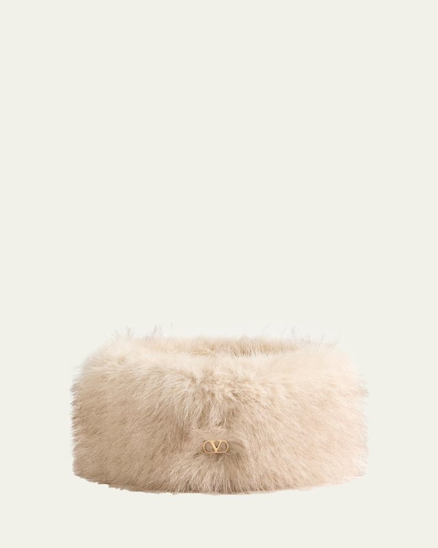 VLogo Signature Faux Fur Headband